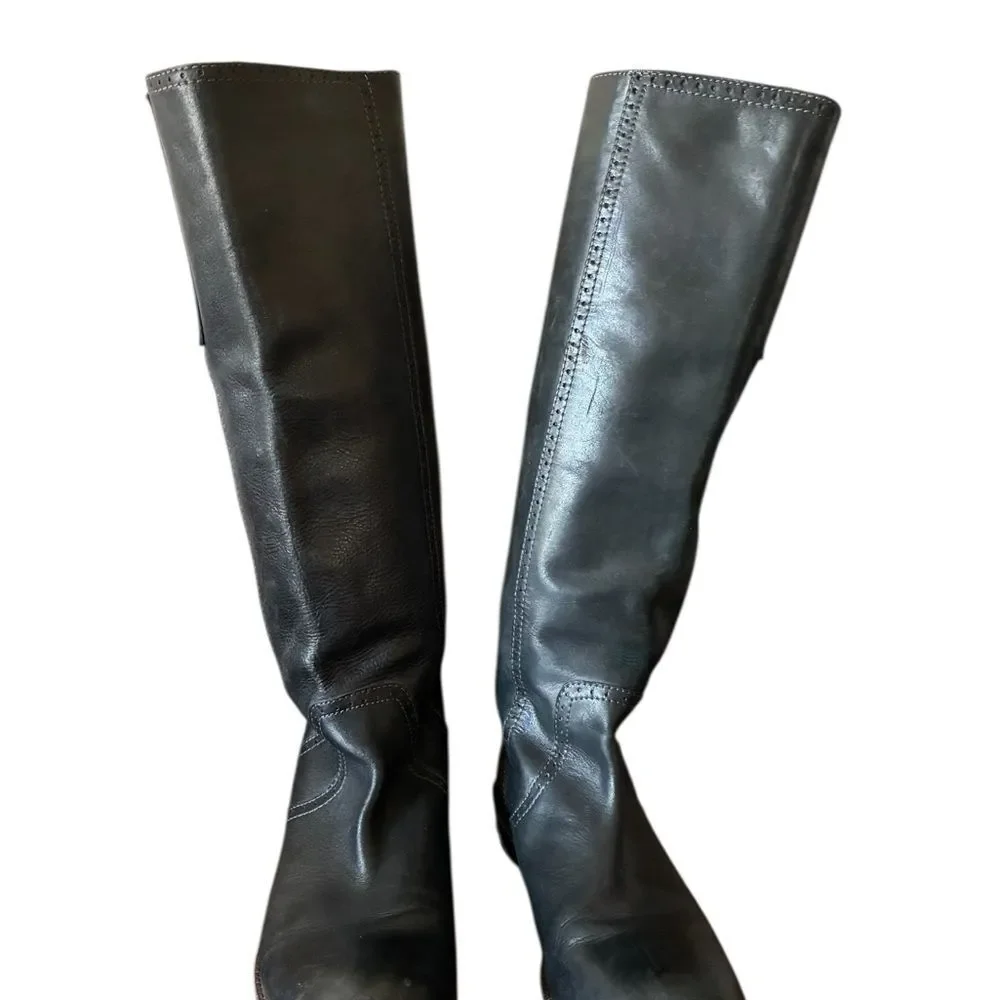 Lucky Brand Black Over the Knee Boots